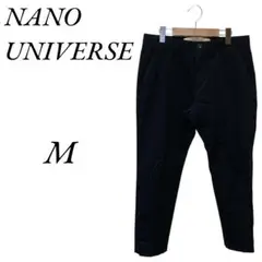 ★美品 NANO UNIVERSE ナノユニバース ブラック チノパンM