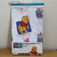 ★新品★ ディズニー　プー さん　ベビー布団　毛布　ガーゼカバー