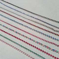 ラインストーンチエーン手芸用