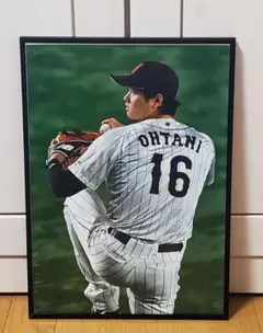 MLB LAドジャース大谷翔平 WBC！A3サイズポスターフレーム付き①