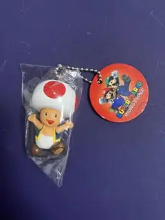 スーパーマリオ　マスコット　フィギュア　キノピオ