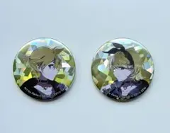 【未使用】鏡音リン 鏡音レン 宝石箱 缶バッジ プロセカ