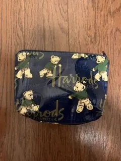 【セール中】Harrods クマ柄ポーチ