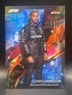 Topps finest F1 ルイス・ハミルトン 世界で200枚