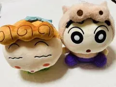 新品タグ付き クレヨンしんちゃん でっかいまねっこぬいぐるみ パジャマパーティー