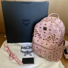 MCMリュック Sサイズ ソフトピンク