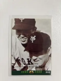 【1974年復刻】カルビー ONコンビ 名選手カード 2000年