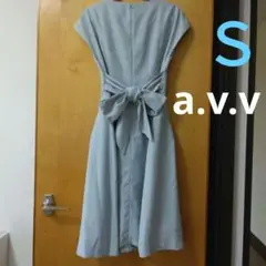 a.v.v 　 ワンピース　水色　ライトブルー