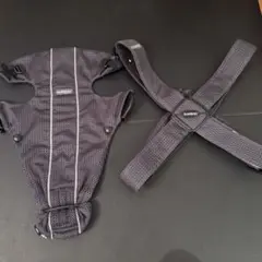 【美品】BABYBJÖRN ベビーキャリアミニ メッシュ アンスラサイト