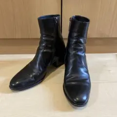 SAINT LAURENT PARIS サイドジップヒールブーツ