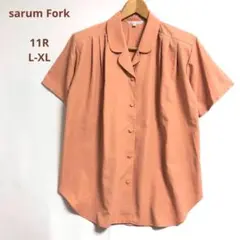 ⭐️美品 Sarum Forks(L)レトロタックブラウス トップス 日本製