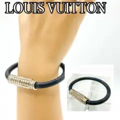 LOUIS VUITTON ルイヴィトン ブラスレ レザーブレスレット