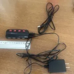 BUFFALO USB 2.0 4-PORT HUB中古