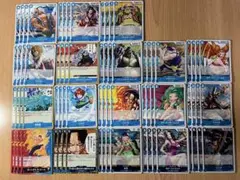 ワンピースカード　受け継がれる意思　R以下　4コン　青