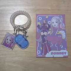 ONEPIECEマルイ出張店ロッカーキー風キーホルダー ブロマイド ボニー