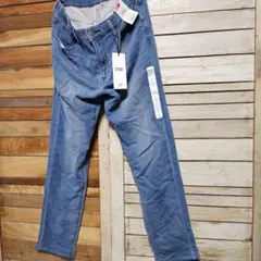 新品 ユニクロ ジョガー スリムフィットジーンズ デニムパンツ メンズ L