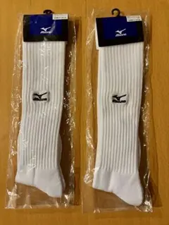 ★Mizuno ハイソックス 2足セット 21〜23cm サッカーバレーボール★