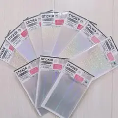 ホログラムシール　2柄１０枚セット