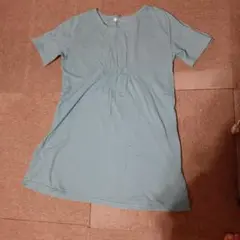 68.水色チュニック　M