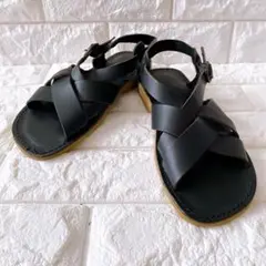 quatrefeuiller SIDEサンダル　あみ　ぺったら　ベルト　M
