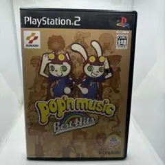 B2販促ポスター PS2ソフト ポップンミュージック BEST HITS! B2販促ポスター PS2ソフト ポップンミュージック BEST HITS