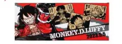 ONEPIECE ルフィ フルカラーフェイスタオル バースデー