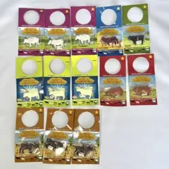 【非売品】サッポロ 北海道贅沢ミルク&コーヒー 古代乳牛フィギア6種コンプ