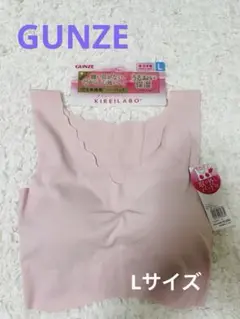 【新品】グンゼ キレイラボ ノンワイヤーブラジャー L