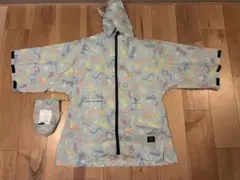 すみっコぐらし　KiU　130〜150cm　SLEEVE RAIN PONCHO