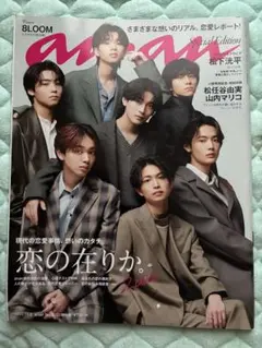 an.an 8LOOM特集、松下洸平　2022,11.2 No.2321増刊号