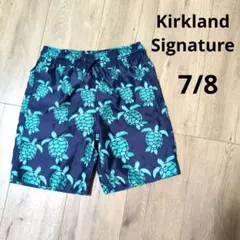 サーフパンツ ネイビー ウミガメ　Kirkland Signature 7/8