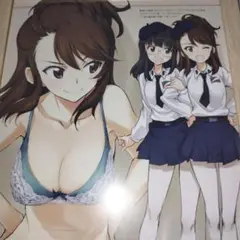 ガールズ＆パンツァー 　アンツィオの娘　B5サイズ　額装