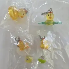 【新品未開封】PILOT アヒル隊長 めじるしアクセサリー　4個セット 美しい彼