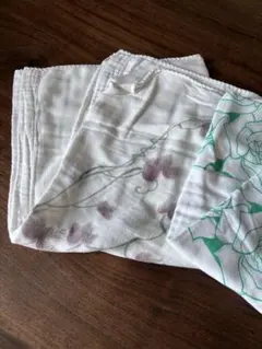 花柄・葉柄 ガーゼケット 3枚セット