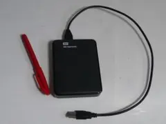 ジャンク　WD Elements 3TB　ポータブルHDD 黒（1）