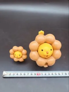 ポンデライオン マスカラ＆笛 フィギュア 2つセット