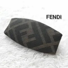 ⭐美品 FENDI フェンディ ズッカ柄 バレッタ ヘアクリップ アクセサリー