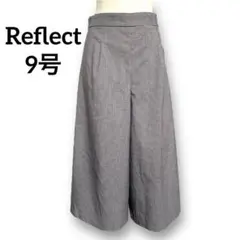 美品⭐️Reflect グレー系 クロップド ワイドパンツ ユナイテッドアローズ