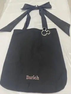 ディズニー　Darich コラボトートバッグ　ブラック