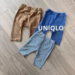 UNIQLO含む ボトムス 80cm 3点セット