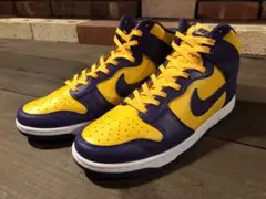 NIKE DUNK HIGH RETRO LAKERSダンク レイカーズ29cm