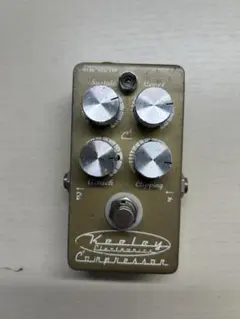 自作Keeley Compressor C4/メタシルバー/9〜18V電源対応 Keeley 4 Knob Compressor - Keeley Electronics Guitar Effects
