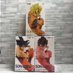 【未開封】ドラゴンボール超 地球育ちのサイヤ人 フィギュア 3セット
