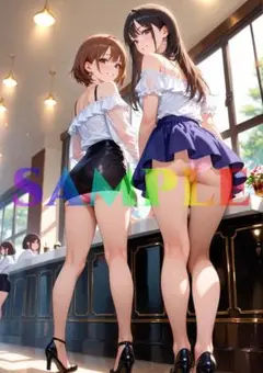 425 美少女 美女 AIポスター かわいい AIイラスト
