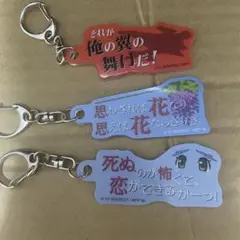 マクロスF ギャラクシーライブファイナル セリフアクリルキーホルダー