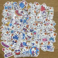 新品 猫 ねこ ネコ ステッカー シール 猫好きさん かわいい