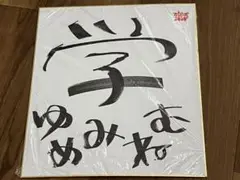 夢眠ねむ 直筆サイン色紙 でんぱの神々 でんぱ組.inc
