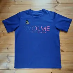 SVOLME ネイビーシャツ 160サイズ ロゴ入り