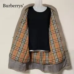 売り切り値下げ❣️美品❣️BURBERRY ミリタリーダウンジャケット ノバチェック