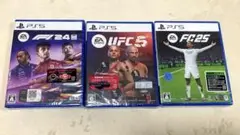 PS5ソフト3本セット(新品未使用) EA Sports 特典付き